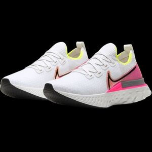 Nike Wmns React Infinity Run 'Pink Blast' Running Shoes Size 10